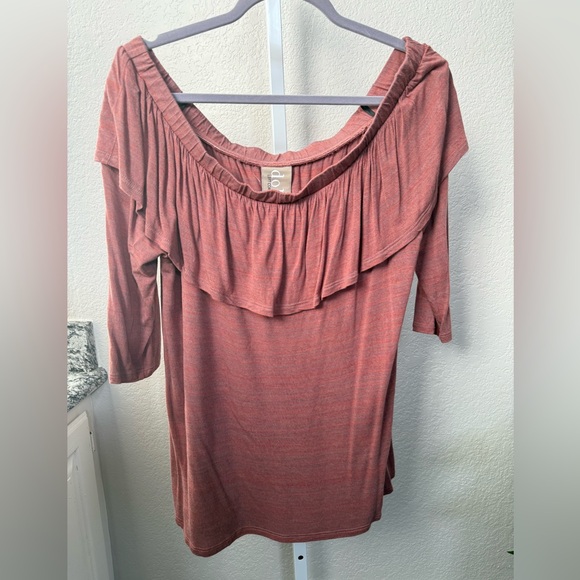 Anthropologie - Dolan Left Coast Off Shoulder Top Size XL - Picture 2 of 4
